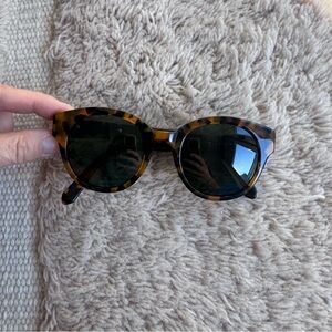 Karen Walker anywhere tortoise sunglasses